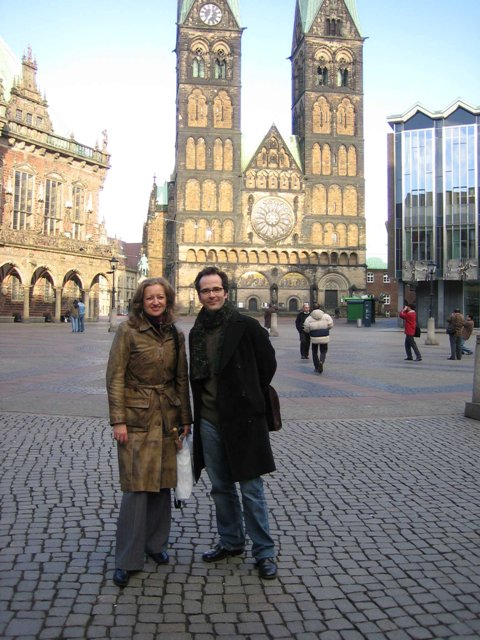 Polina Medyulyanova and Boris Schoenleber in Bremen
