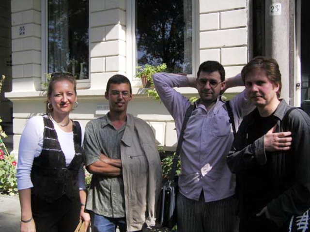 Gaudeamus Music Week 2004, Polina Medyulyanova, Dmitri Kourliandski, Boris Filanovsky and Valery Voronov 